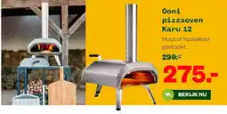 Welkoop Ooni pizzaoven Karu 12 aanbieding