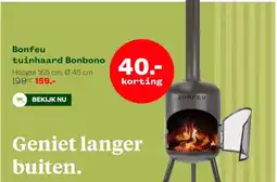 Welkoop Bonfeu tuinhaard Bonbono aanbieding