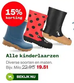 Welkoop Alle kinderlaarzen aanbieding