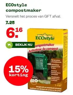 Welkoop ECOstyle compostmaker aanbieding