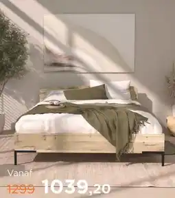 TotaalBED Bed Leeds | 140 x 200 cm | Hoekpoten aanbieding