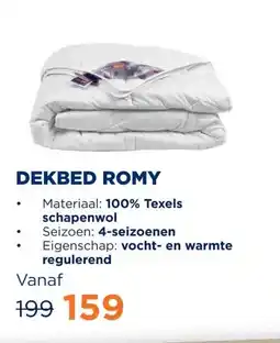 TotaalBED Dekbed Romy 100% wol | 4-seizoenen aanbieding