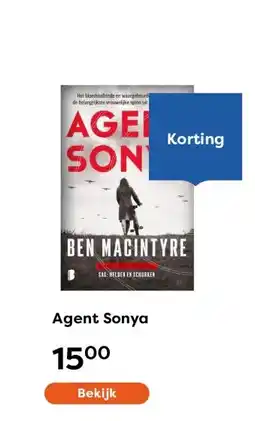 The Read Shop Agent Sonya aanbieding