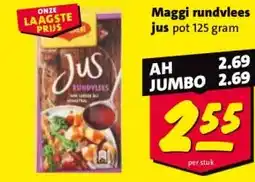 Nettorama Maggi rundvlees jus aanbieding