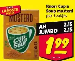 Nettorama Knorr Cup a Soup mosterd aanbieding