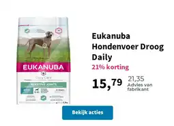 Plein.nl Eukanuba Hondenvoer Droog Daily aanbieding