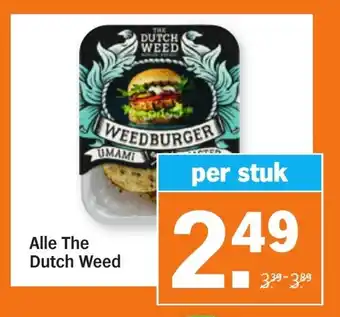 Albert Heijn Alle the dutch weed aanbieding