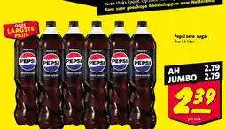 Nettorama Pepsi zero sugar aanbieding
