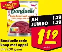 Nettorama Bonduelle rode koop met appel aanbieding