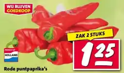 Nettorama Rode puntpaprika's aanbieding