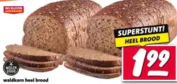 Nettorama waldkorn heel brood aanbieding