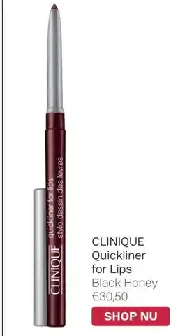 Pour Vous CLINIQUE Quickliner for Lips aanbieding