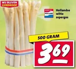 Nettorama Hollandse witte asperges aanbieding