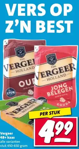 Nettorama Vergeer 48+ kaas aanbieding