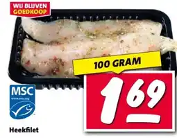 Nettorama Heekfilet aanbieding
