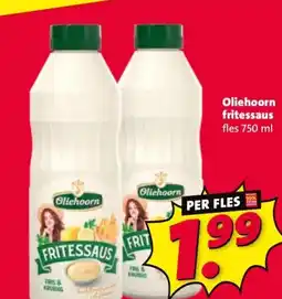 Nettorama Oliehoorn fritessaus aanbieding