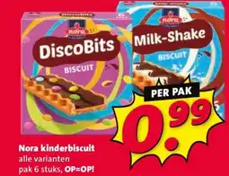 Nettorama Nora kinderbiscuit aanbieding