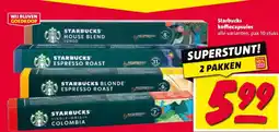 Nettorama Starbucks koffiecapsules aanbieding