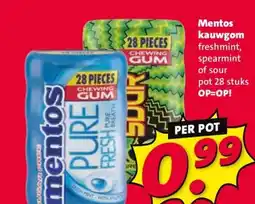 Nettorama Mentos kauwgom aanbieding
