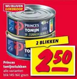 Nettorama Princes tonijnstukken aanbieding