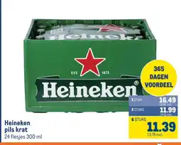 Makro Heineken pils krat aanbieding