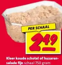 Nettorama Kleer koude schotel of huzaren- salade fijn aanbieding