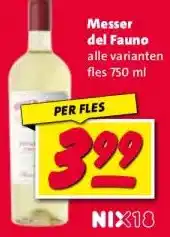 Nettorama Messer del Fauno aanbieding