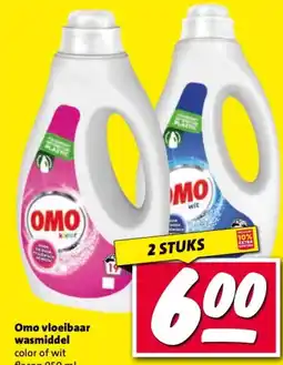 Nettorama Omo vloeibaar wasmiddel aanbieding
