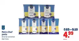 Makro Metro Chef pasta aanbieding