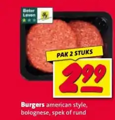 Nettorama Burgers aanbieding