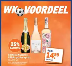 Makro Chateau d'Esclans & Moët garden spritz aanbieding