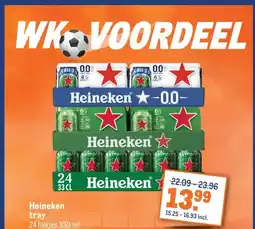 Makro Heineken tray aanbieding