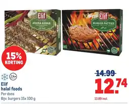 Makro Elif halal foods aanbieding