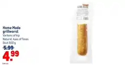 Makro Home Made grillworst aanbieding
