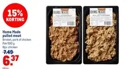 Makro Home Made pulled meat aanbieding