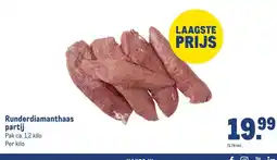 Makro Runderdiamanthaas partij aanbieding