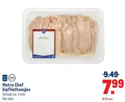 Makro Metro Chef kipfilethaasjes aanbieding