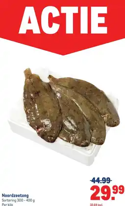 Makro Noordzeetong aanbieding