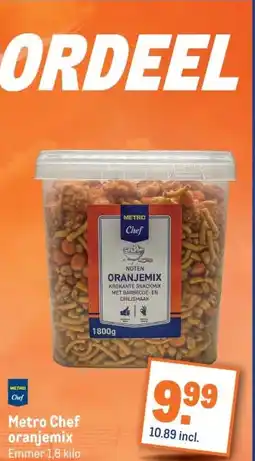 Makro Metro Chef oranjemix aanbieding