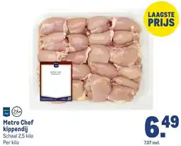 Makro Metro Chef kippendij aanbieding