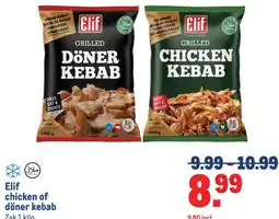 Makro Elif chicken of döner kebab aanbieding