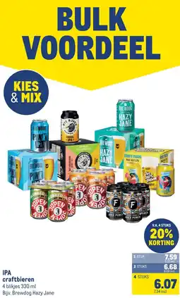 Makro IPA craftbieren aanbieding