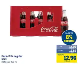 Makro Coca-Cola regular krat aanbieding
