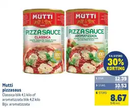 Makro Mutti pizzasaus aanbieding