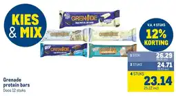 Makro Grenade protein bars aanbieding
