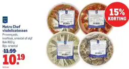 Makro Metro Chef visdelicatessen aanbieding