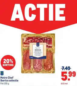 Makro Metro Chef Iberico selectie aanbieding
