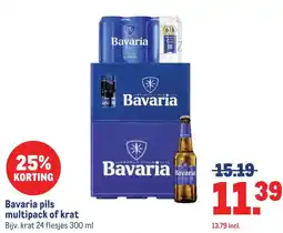 Makro Bavaria pils multipack of krat aanbieding