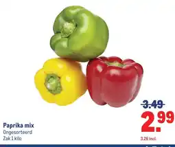 Makro Paprika mix aanbieding