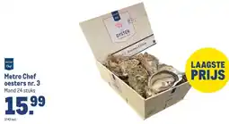 Makro Metro Chef oesters nr. 3 aanbieding